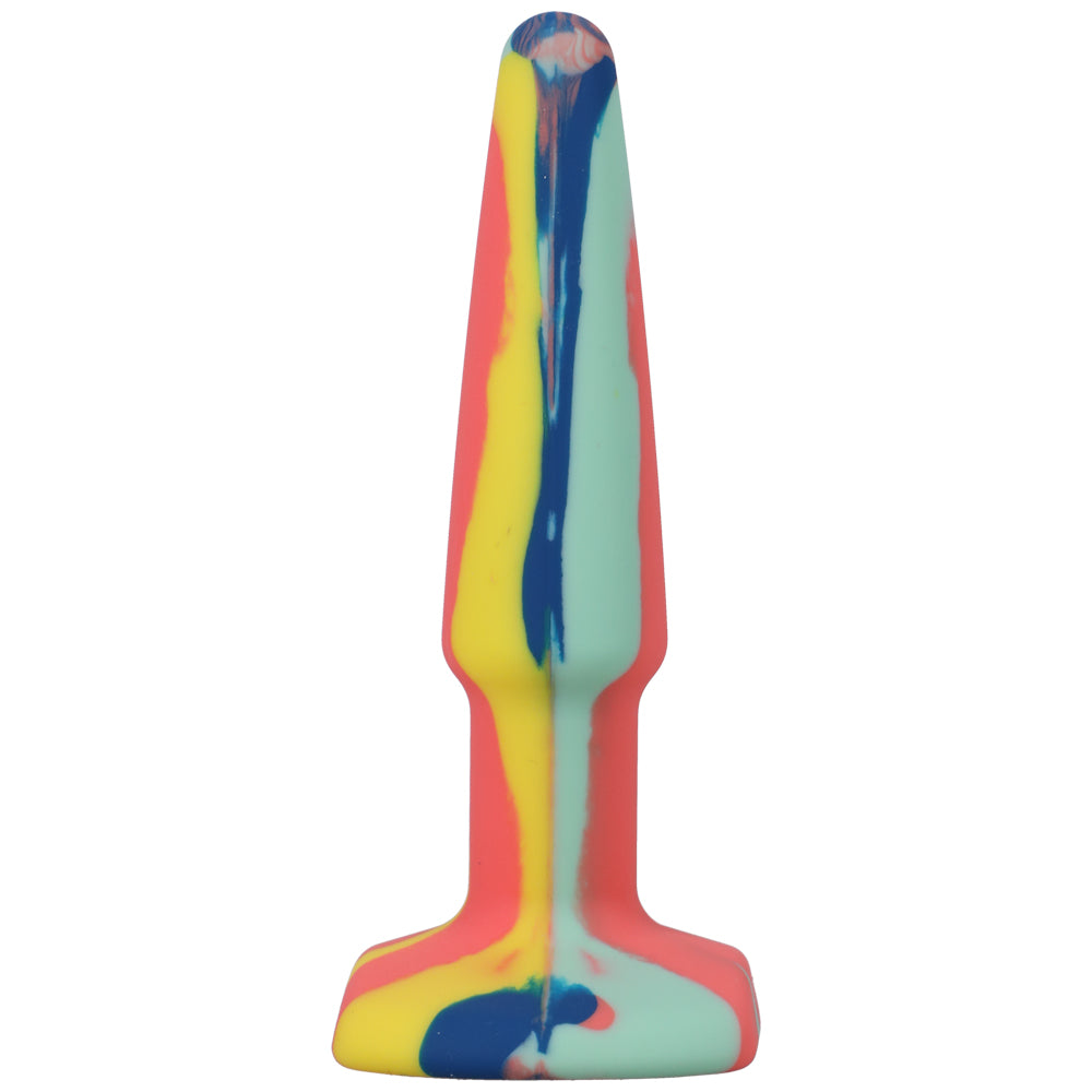 A-Play Groovy Silicone Anal Plug 4" Sunrise | 782421083304 | Available at EroticWarehouse.com