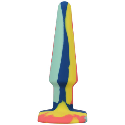 A-Play Groovy Silicone Anal Plug 5" Sunrise | 782421083311 | Available at EroticWarehouse.com