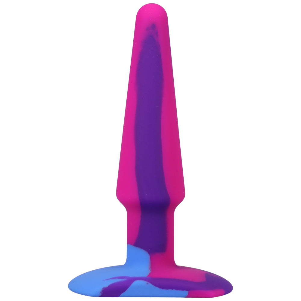 A-Play Groovy Silicone Anal Plug 5" Berry | 782421083335 | Available at EroticWarehouse.com