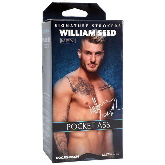 Signature Strokers William Seed Ultraskyn Pocket Ass Vanilla | 782421083816 | Available at EroticWarehouse.com