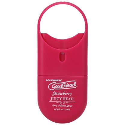 Goodhead Juicy Head Dry Mouth Spray To-Go Strawberry .30 oz. | 782421083830 | Available at EroticWarehouse.com