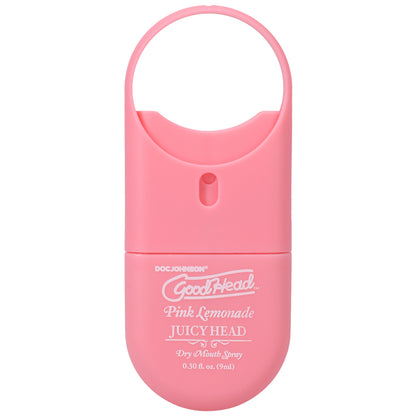 Goodhead Juicy Head Dry Mouth Spray To-Go Pink Lemonade .30 fl oz | 782421083847 | Available at EroticWarehouse.com