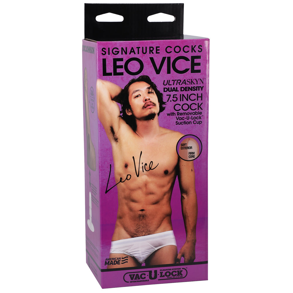 Signature Cocks Leo Vice Caramel | 782421084066 | Available at EroticWarehouse.com