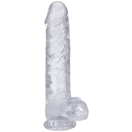 Really Big Dick In A Bag 10" Clear | 782421084295 | Available at EroticWarehouse.com