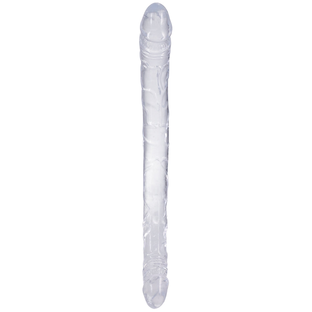 Double Dong In A Bag 13" Clear | 782421084301 | Available at EroticWarehouse.com