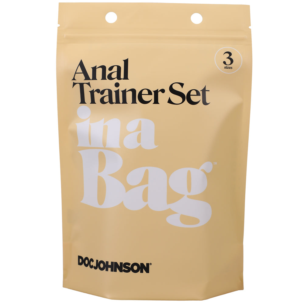Anal Trainer Set In A Bag Black | 782421084318 | Available at EroticWarehouse.com