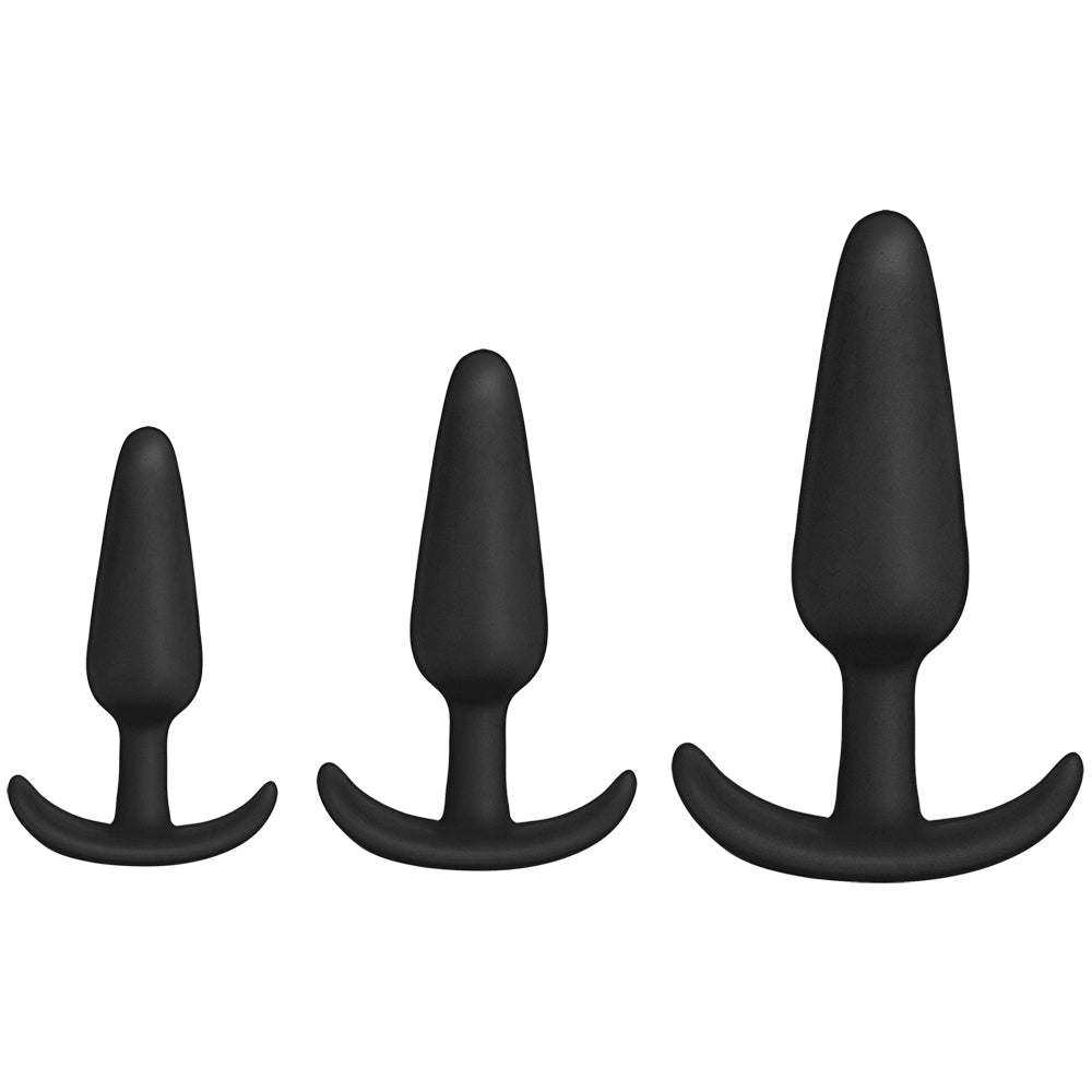Anal Trainer Set In A Bag Black | 782421084318 | Available at EroticWarehouse.com