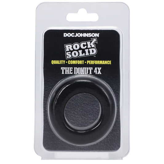 Rock Solid The Donut 4X C-Ring Black | 782421084691 | Available at EroticWarehouse.com