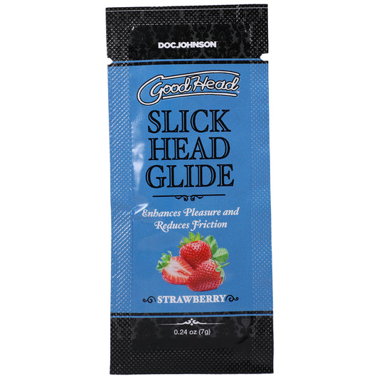 Goodhead Slick Head Glide Strawberry 48 Pieces 0.24 oz. | 782421085681 | Available at EroticWarehouse.com