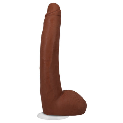 Signature Cocks Alex Jones 11" Ultraskyn Cock With Removable Vac-U-Lock Suction Cup Caramel | 782421086046 | Available at EroticWarehouse.com
