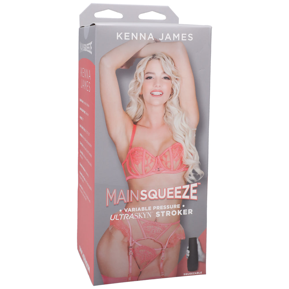 Main Squeeze Kenna James Ultraskyn Stroker Pussy Vanilla | 782421086107 | Available at EroticWarehouse.com