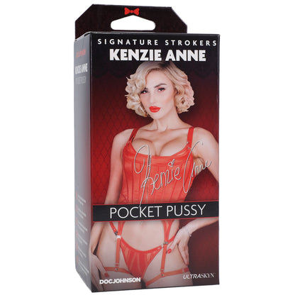 Signature Strokers Kenzie Anne Ultraskyn Pocket Pussy Vanilla | 782421086176 | Available at EroticWarehouse.com