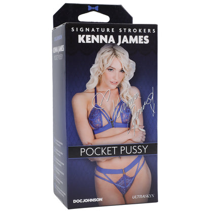 Signature Strokers Kenna James Ultraskyn Pocket Pussy Vanilla | 782421086183 | Available at EroticWarehouse.com