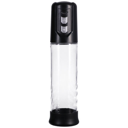 Rock Solid Auto Pump Black/Clear | 782421086497 | Available at EroticWarehouse.com