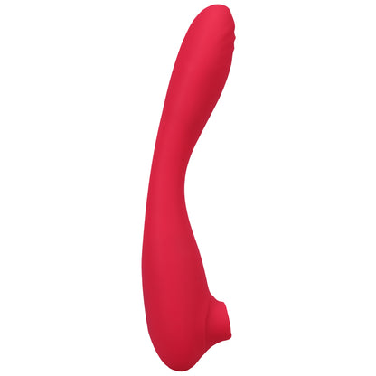 This Product Sucks Sucking Clitoral Stimulator With Bendable G-Spot Vibrator Rechargeable Pink | 782421086589 | Available at EroticWarehouse.com