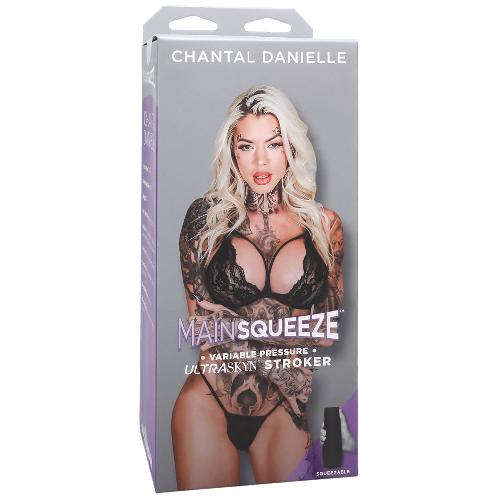 Main Squeeze Chantal Danielle Ultraskyn Stroker Pussy Vanilla | 782421086893 | Available at EroticWarehouse.com