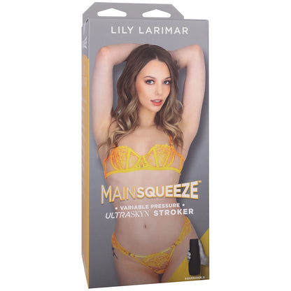 Main Squeeze Lily Larimar Ultraskyn Stroker Pussy Vanilla | 782421086909 | Available at EroticWarehouse.com