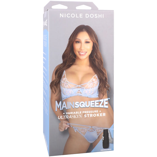 Main Squeeze Nicole Doshi Ultraskyn Stroker Pussy Vanilla | 782421086916 | Available at EroticWarehouse.com