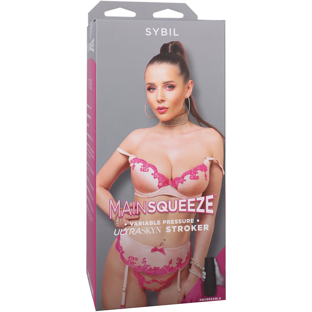 Main Squeeze Sybil Ultraskyn Stroker Pussy Vanilla | 782421086930 | Available at EroticWarehouse.com