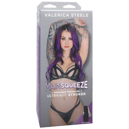 Main Squeeze Valerica Steele Ultraskyn Stroker Pussy Vanilla | 782421086954 | Available at EroticWarehouse.com