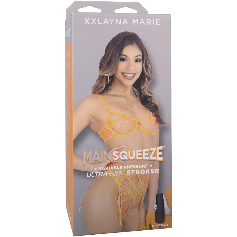 Main Squeeze Xxlayna Marie Ultraskyn Stroker Pussy Caramel | 782421086961 | Available at EroticWarehouse.com