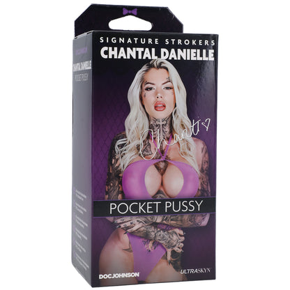 Signature Strokers Chantal Danielle Ultraskyn Pocket Pussy Vanilla | 782421086985 | Available at EroticWarehouse.com