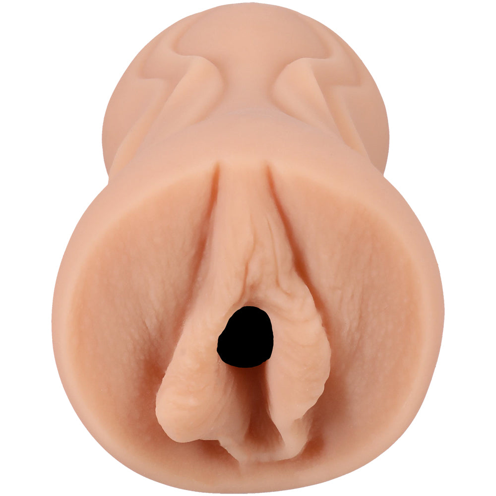 Signature Strokers Nicole Doshi Ultraskyn Pocket Pussy Vanilla | 782421087005 | Available at EroticWarehouse.com