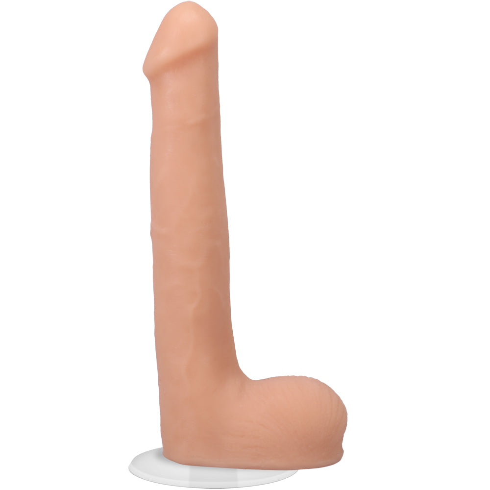 Signature Cocks Oliver Flynn 10" Ultraskyn Cock With Removable Vac-U-Lock Suction Cup Vanilla | 782421087074 | Available at EroticWarehouse.com