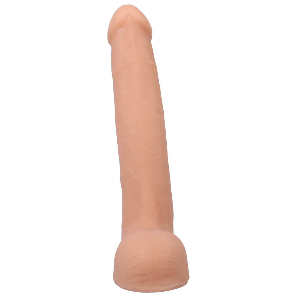 Signature Cocks Oliver Flynn 10" Ultraskyn Cock With Removable Vac-U-Lock Suction Cup Vanilla | 782421087074 | Available at EroticWarehouse.com
