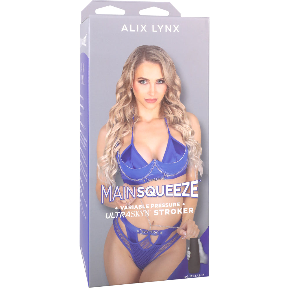 Main Squeeze Alix Lynx Ultraskyn Stroker Pussy Vanilla | 782421087111 | Available at EroticWarehouse.com