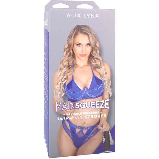 Main Squeeze Alix Lynx Ultraskyn Stroker Pussy Vanilla | 782421087111 | Available at EroticWarehouse.com