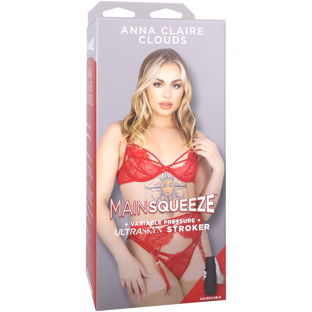 Main Squeeze Anna Claire Clouds Ultraskyn Stroker Pussy Vanilla | 782421087449 | Available at EroticWarehouse.com