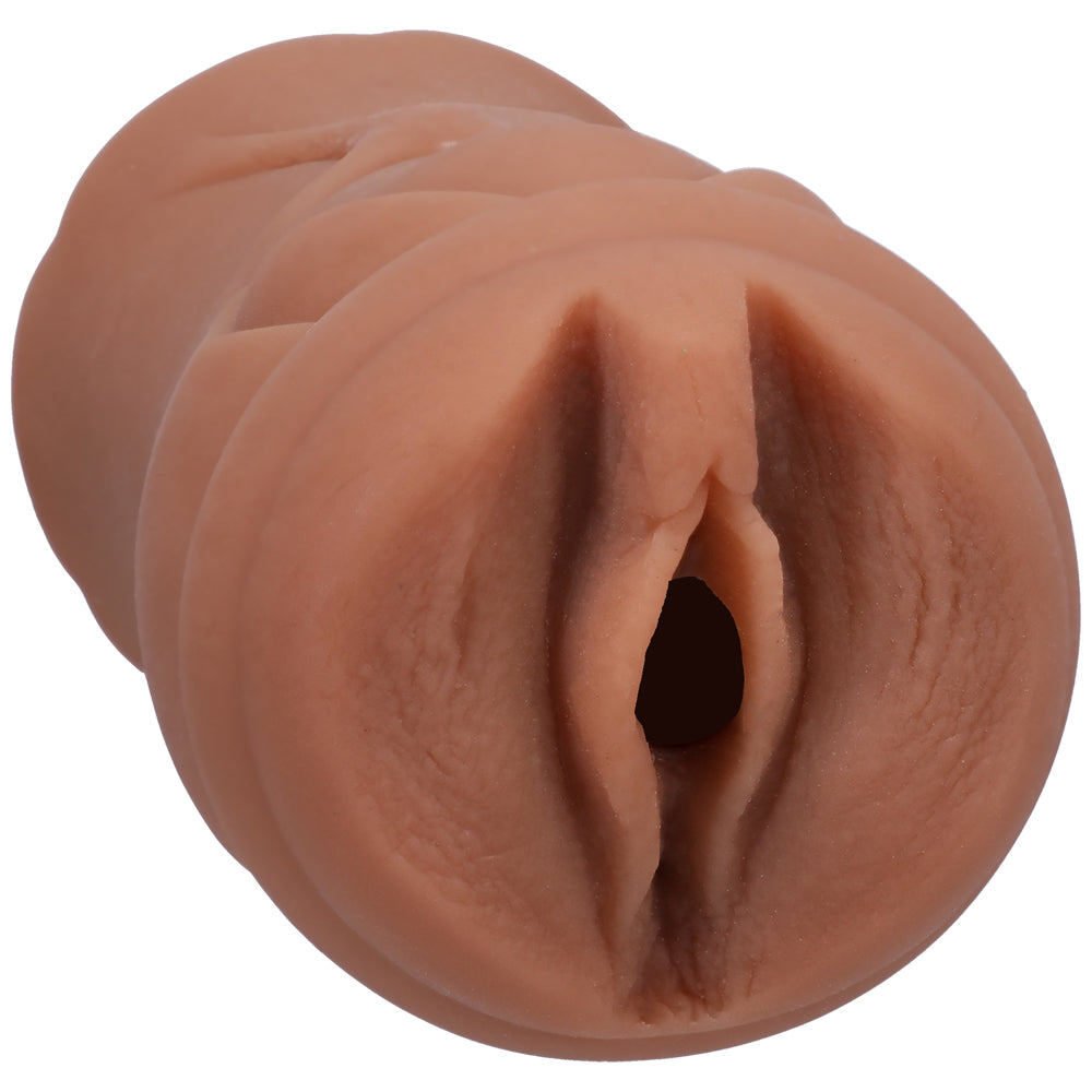 Signature Strokers Alexis Tae Ultraskyn Pocket Pussy Caramel | 782421087470 | Available at EroticWarehouse.com