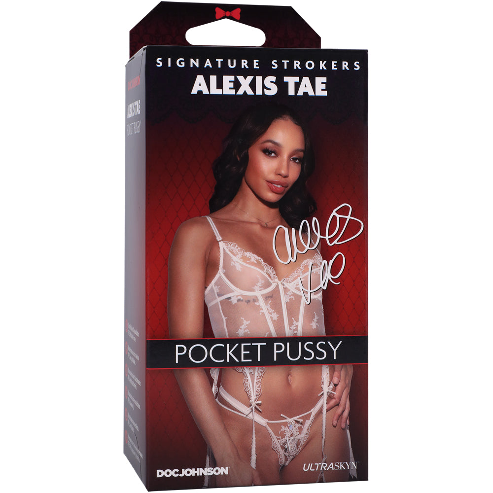 Signature Strokers Alexis Tae Ultraskyn Pocket Pussy Caramel | 782421087470 | Available at EroticWarehouse.com