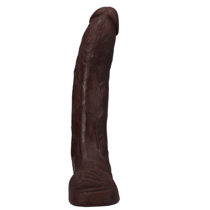 Signature Cocks Dredd 13.5" Ultraskyn Cock With Removable Vac-U-Lock Suction Cup Chocolate | 782421087517 | Available at EroticWarehouse.com
