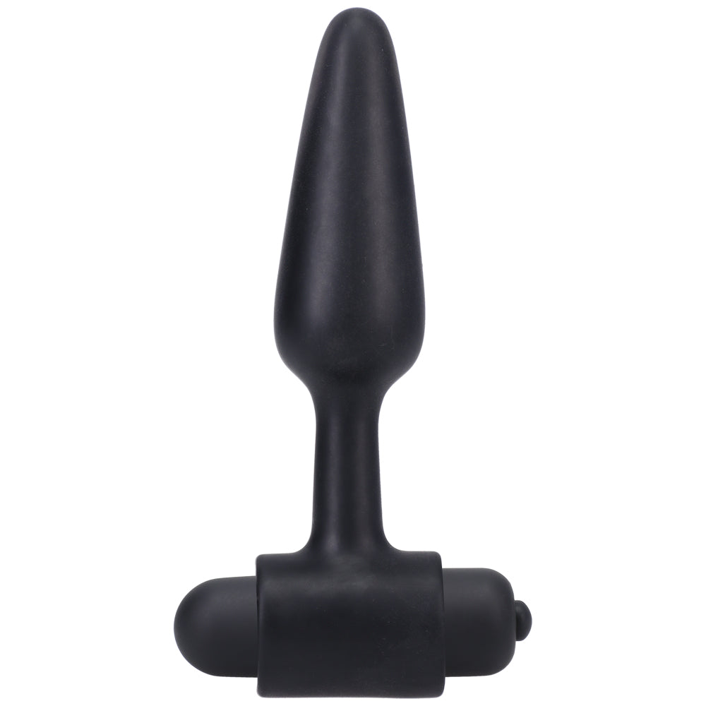 Vibrating Butt Plug In A Bag 4" Black | 782421087579 | Available at EroticWarehouse.com