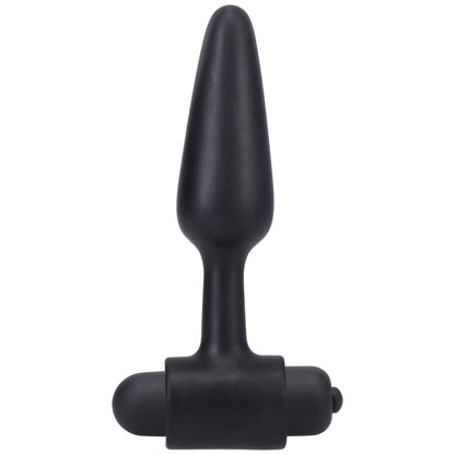 Vibrating Butt Plug In A Bag 4" Black | 782421087579 | Available at EroticWarehouse.com