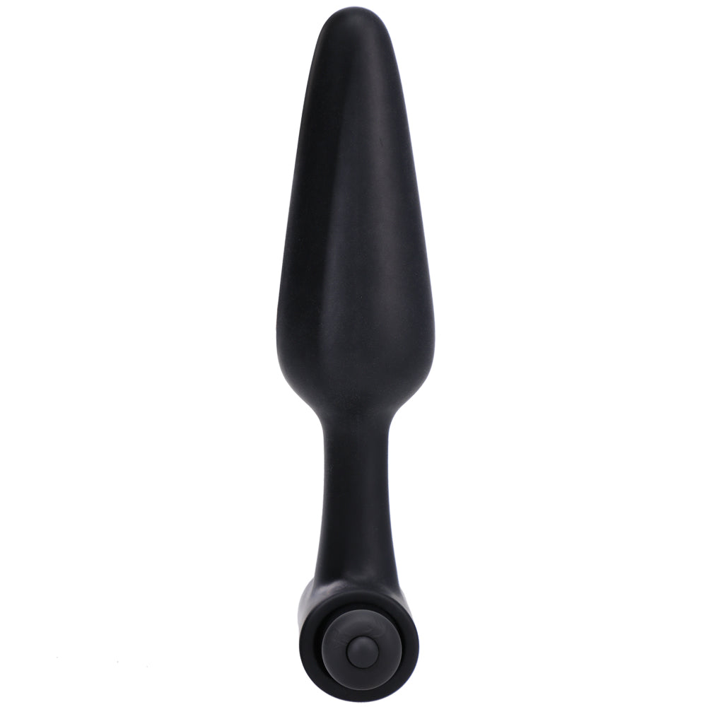 Vibrating Butt Plug In A Bag 5" Black | 782421087586 | Available at EroticWarehouse.com