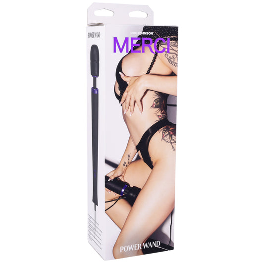 Merci Power Wand Ultra-Powerful Silicone Wand Massager | 782421088385 | Available at EroticWarehouse.com