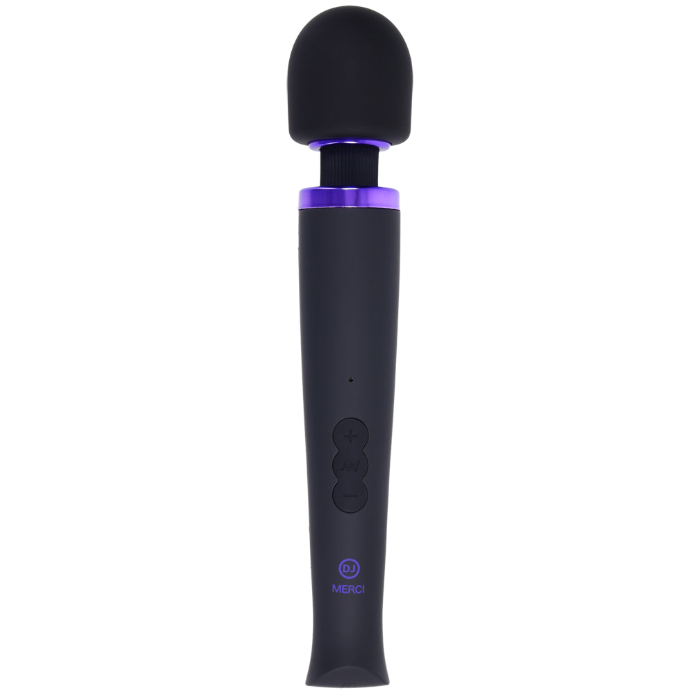 Merci Rechargeable Power Wand Ultra-Powerful Silicone Wand Massager | 782421088392 | Available at EroticWarehouse.com
