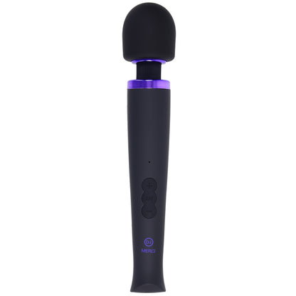 Merci Rechargeable Power Wand Ultra-Powerful Silicone Wand Massager | 782421088392 | Available at EroticWarehouse.com