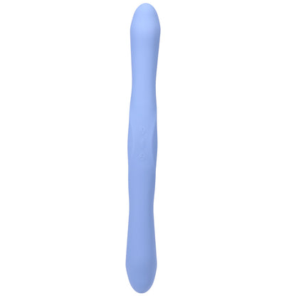 Tryst Duet Double Ended Vibrator With Wireless Remote Periwinkle | 782421088491 | Available at EroticWarehouse.com