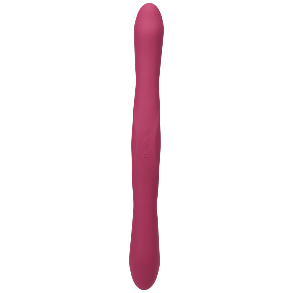 Tryst Duet Double Ended Vibrator With Wireless Remote Berry | 782421088507 | Available at EroticWarehouse.com