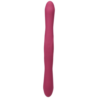 Tryst Duet Double Ended Vibrator With Wireless Remote Berry | 782421088507 | Available at EroticWarehouse.com