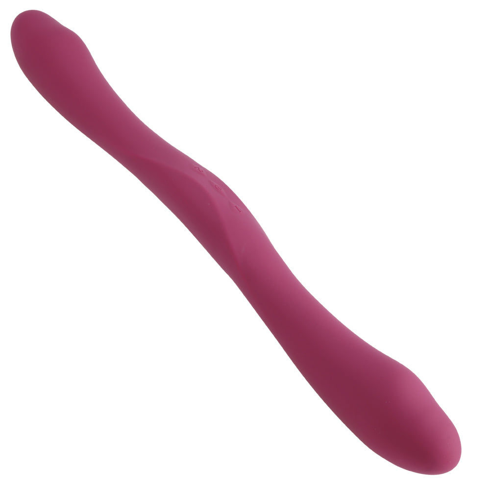 Tryst Duet Double Ended Vibrator With Wireless Remote Berry | 782421088507 | Available at EroticWarehouse.com