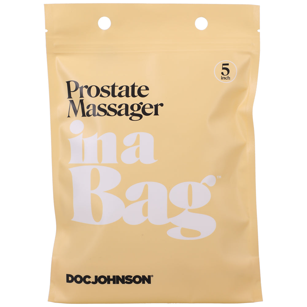 Prostate Massager In A Bag Black | 782421088651 | Available at EroticWarehouse.com
