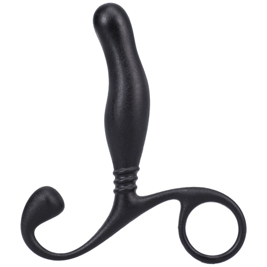 Prostate Massager In A Bag Black | 782421088651 | Available at EroticWarehouse.com