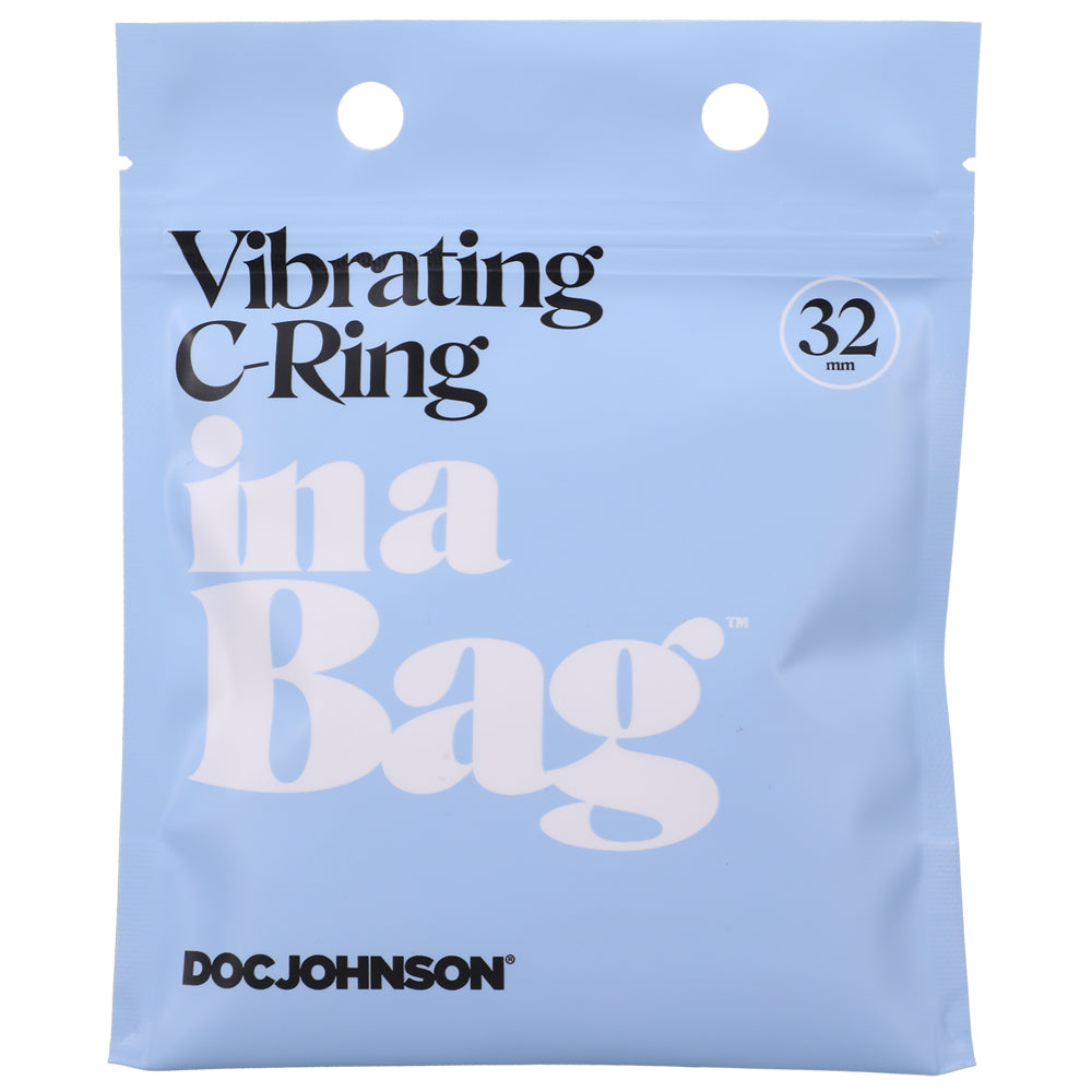 Vibrating C-Ring In A Bag Black | 782421088743 | Available at EroticWarehouse.com