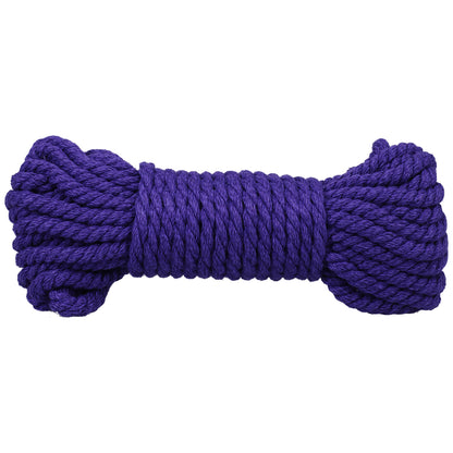 Merci Bind & Tie 6mm Hemp Bondage Rope 30 Feet Violet | 782421089412 | Available at EroticWarehouse.com