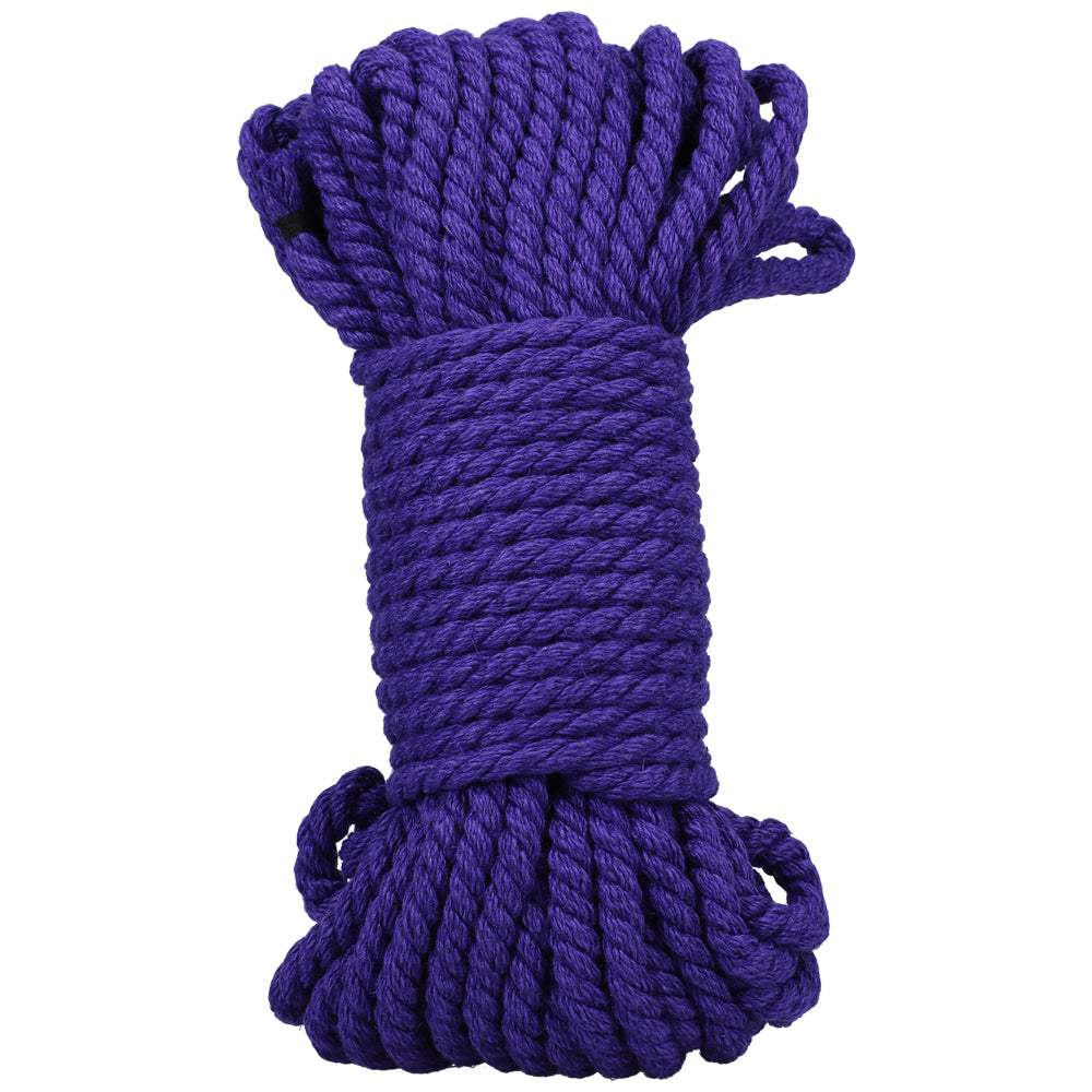 Merci Bind & Tie 6mm Hemp Bondage Rope 50 Feet Violet | 782421089429 | Available at EroticWarehouse.com